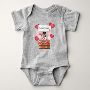 Body Baisers de chiot gratuit Valentine Chien Rouge