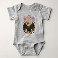 Bald Eagle avec Fireworks - USA 250 ans 1776-2026