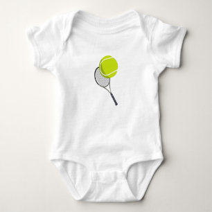 Body Balle de tennis et raquette