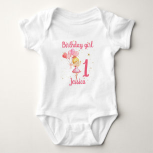 Body Ballerina Anniversaire rose
