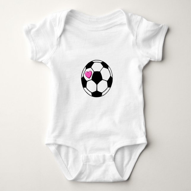 Body Ballon de football Hrt rose (Devant)