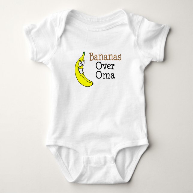 Body Bananes pour Oma (Devant)