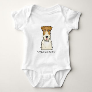 Body Bande dessinée de Fox Terrier de fil personnalisée