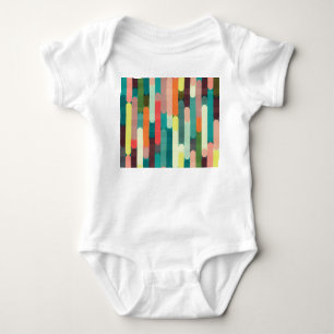 Body Bandes rétro : grunge sans couture motif.