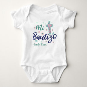 Body Baptême de bébé personnalisé, Baptême espagnol Mi