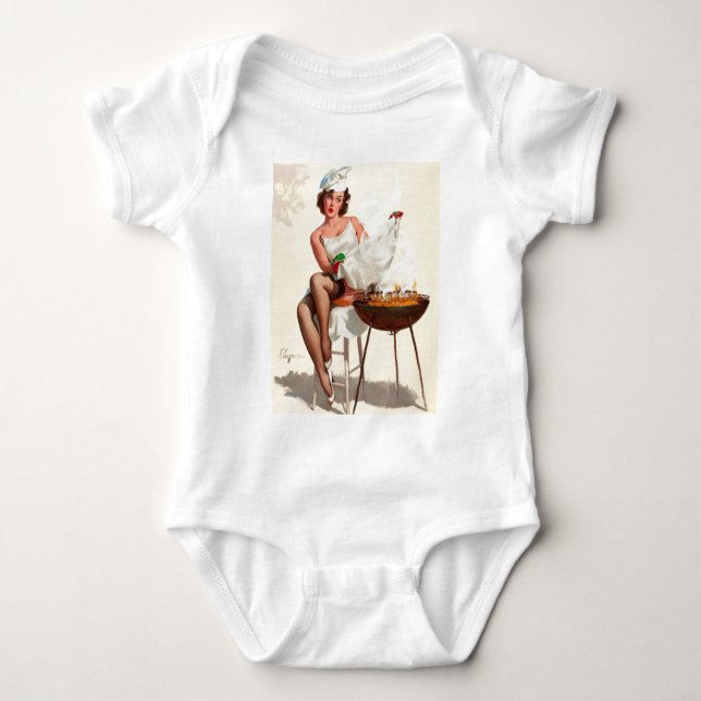 Body Barbecue Pin-Up Girl (Devant)