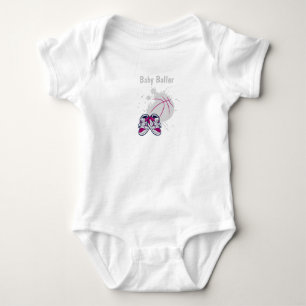 Body Basket-ball gris et rose et maillot de bain basket