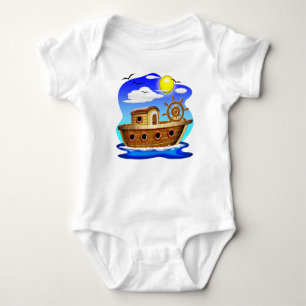 Body Bateau de pêche dessin animé