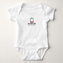 "BATTERY LOW. (Feed to Charge)" Humorous Tech Tee