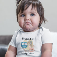 Bawler bébé lapin et hibou - T-shirt bébé