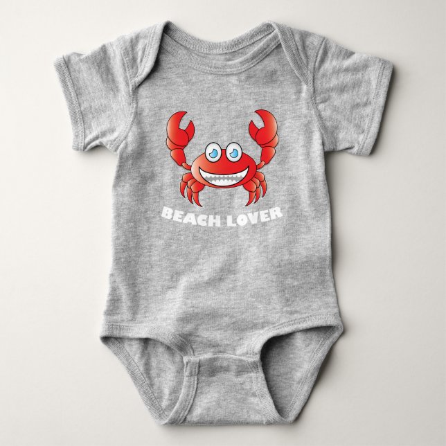 Body Beach Lover - Bodysuit Baby Jersey (Devant)