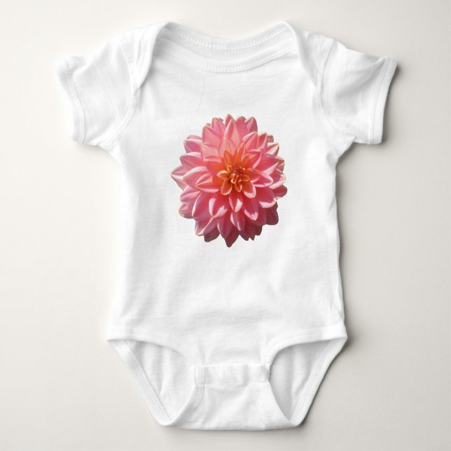 Body Beauté d'été Pink Dahlia Flower au soleil (Devant)