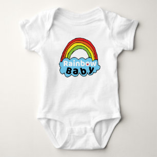 Body Bébé arc-en-ciel lumineux naissance bienheureux na