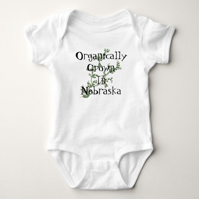 Body Bébé biologique Votre État Bébé Bodysuit (Devant)