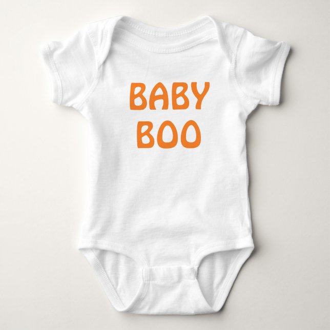 Body Bébé Boo Halloween (Devant)