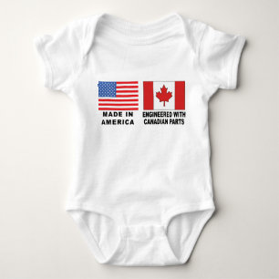 Body Bébé canadien de T-shirt