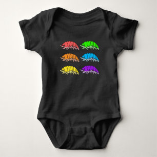 Body bébé - Cloporte arc-en-ciel (vivid)