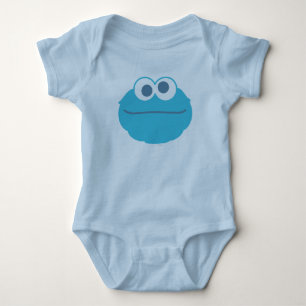 Body Bébé Cookie Monster Gros Visage
