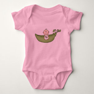 Body Bébé dans la cosse de pois