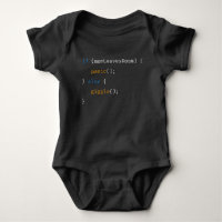 Bébé de codage Drôle de programmeur et développeur