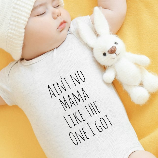 Body Bébé de maman mignon (Cute Mama's baby Baby Bodysuit)