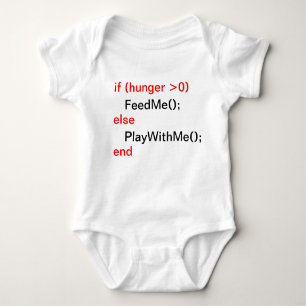 Body Bébé de programmeur (FeedMe, PlayWithMe)