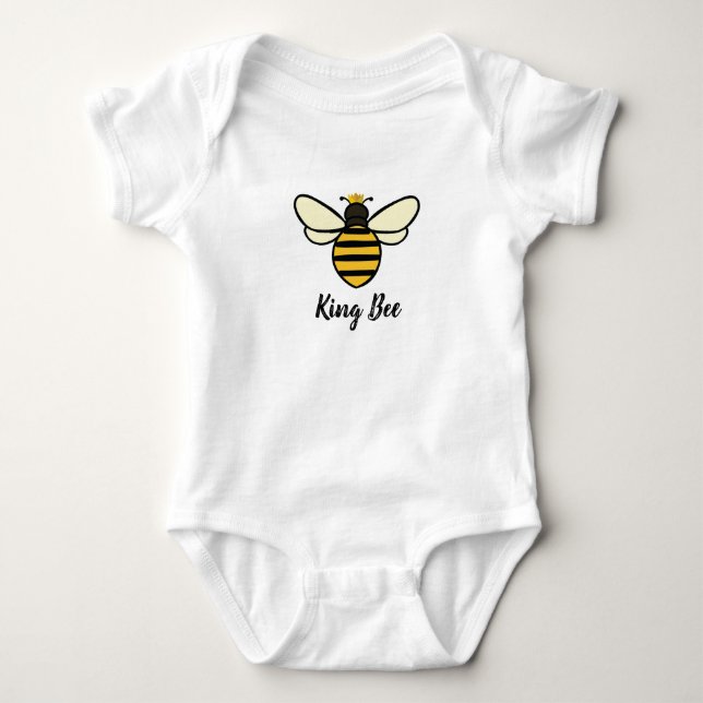 Body Bébé de reine des abeilles du Roi abeille d'Onsie (Devant)
