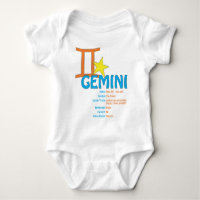 Bébé de traits de Gémeaux