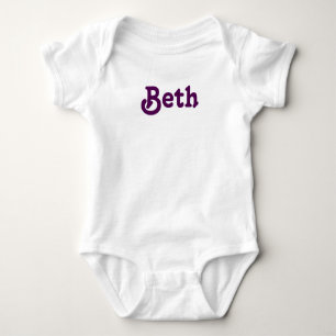 Body Bébé de vêtements Beth