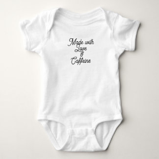 Body bébé drôle - Fait avec Amour & Caféine | 