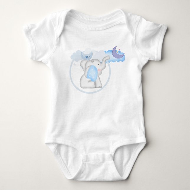 Body bébé éléphant bébé (Devant)