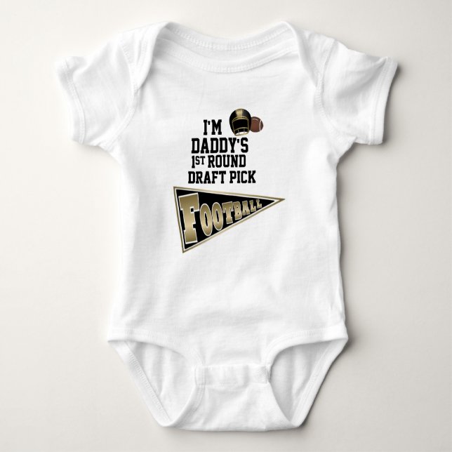 Body bébé en jersey de Daddy (Devant)