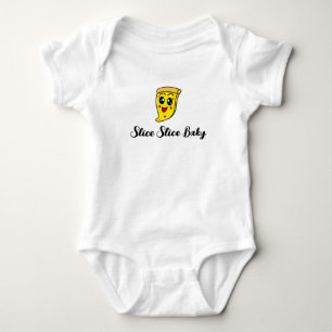 Body Bébé en tranches - Cute Pizza Kawaii