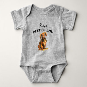 Body Bébé et ami duveteux, meilleurs amis