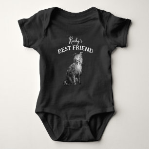Body Bébé et copain à fourrure, meilleurs amis