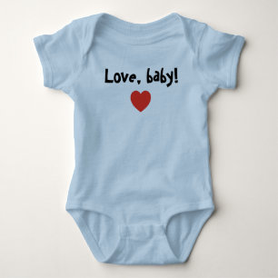 Body Bébé et enfants : Amour, bébé ! Creeper- garçons