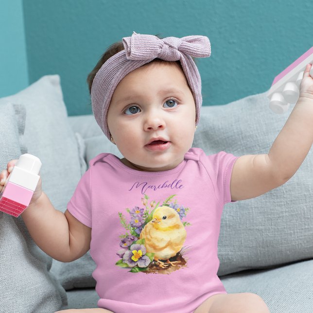 Body Bébé Fille de poussins (Créateur téléchargé)