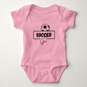 Body Bébé fille footballeuse, Cadeaux de football pour
