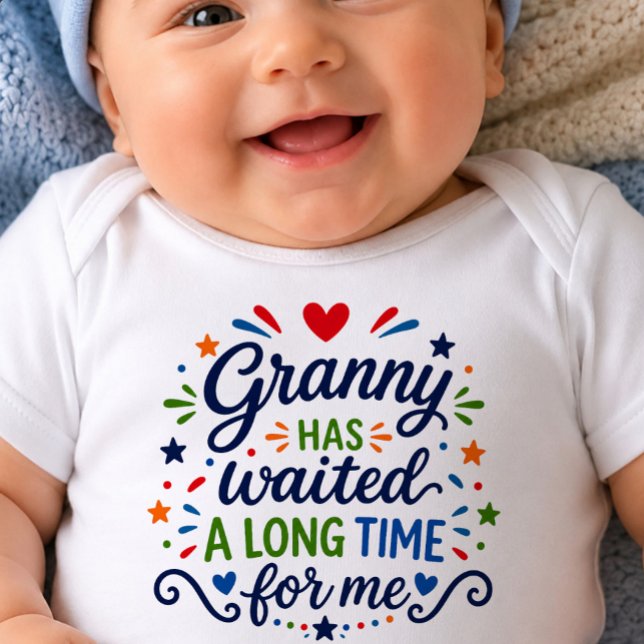Body bébé Granny a attendu longtemps (Créateur téléchargé)