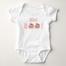 Body Bébé Halloween – “BOO Kawaii” Rose Pastel 