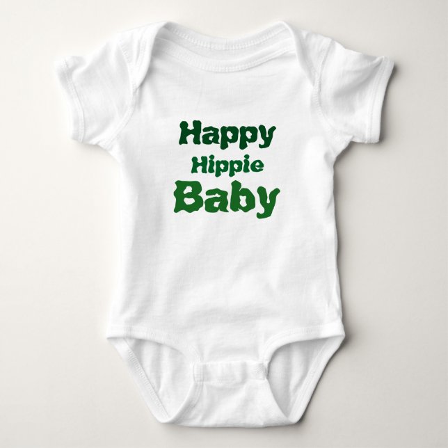 Body Bébé hippie (Devant)