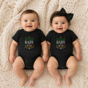 Body Bébé Italien On Pleure Mais On Le Pense Vraiment U