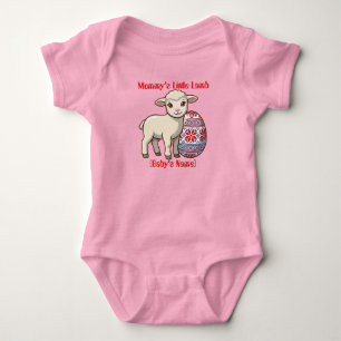 Body bébé "l'agneau de maman"   Personnalisé