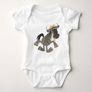 Body Bébé mignon Cartoon Danser Wildebeest Bébé