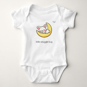 Body bébé mignon Chibi lapin endormi