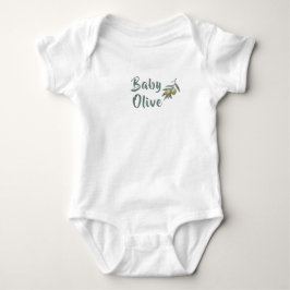 Body Bébé mignon Olive 