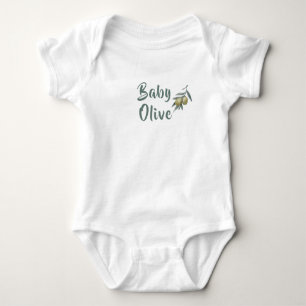 Body Bébé mignon Olive 