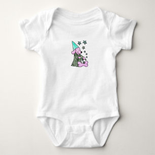 Body Bébé mignon Unisex Blue Elegant Funny Chien