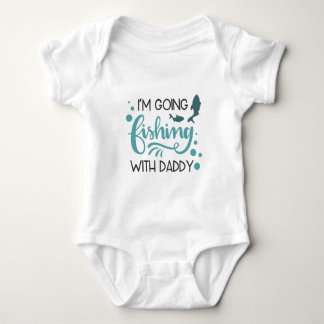 Body bébé pêche avec papa