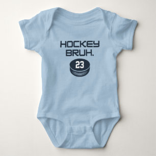 Body bébé personnalisé Hockey Bruh 